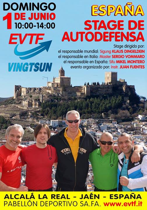 1 de Junio II Stage de Autodefensa EVTF: Alcalá la Real