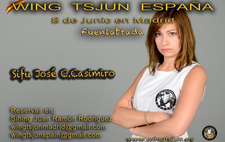Curso de Wing Tsjun en Madrid: 8 de Junio