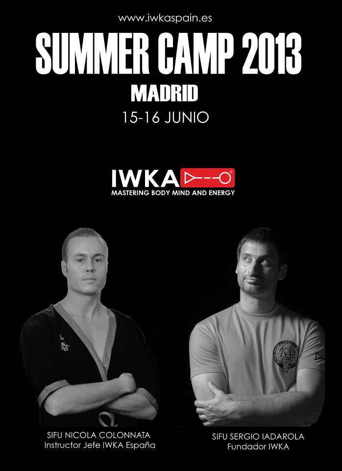 Campamento de veranos del IWKA 2013 15-16 Junio Madrid