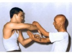 Entrenado Wing Chun al modo tradicional en Guangzhou