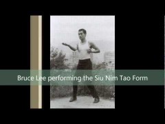 Bruce Lee haciendo Siu Lim Tao